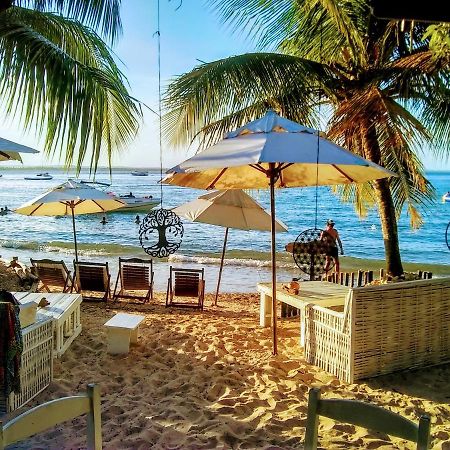 فندق مورو دي ساو باولوفي  Hospedagem Gemeos - Praia Da Argila, Gamboa المظهر الخارجي الصورة